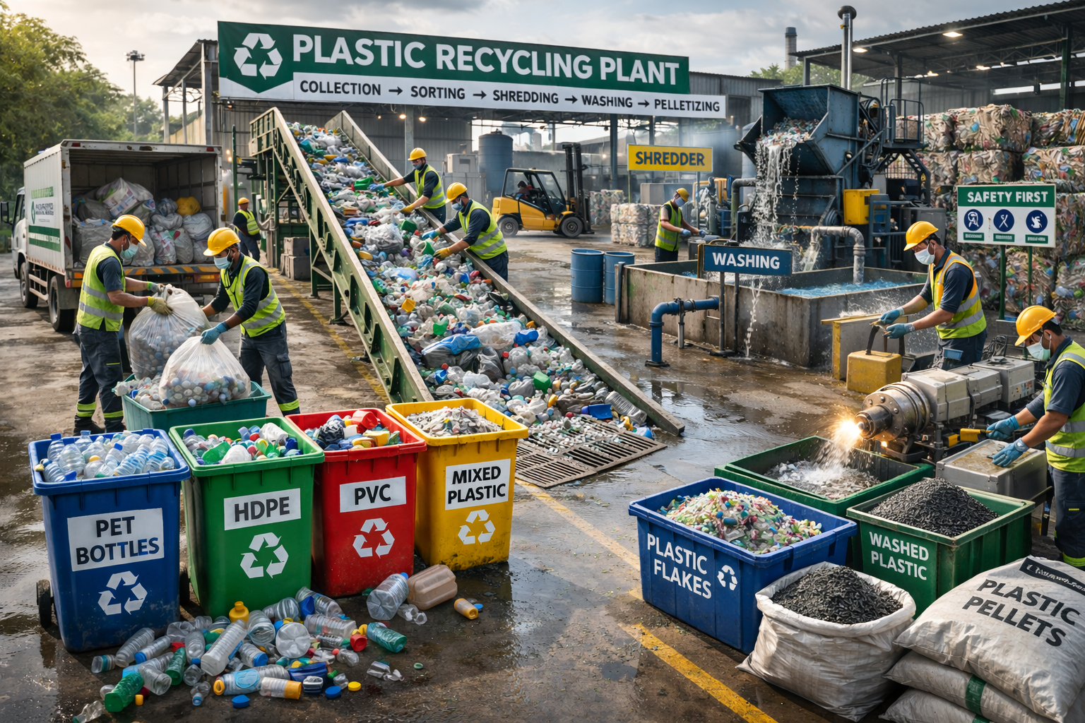 Plastic Recycling Process